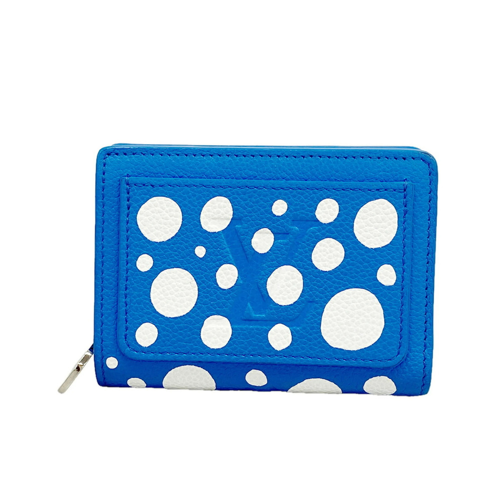 Louis Vuitton Monogram Empreinte Wallet, Yayoi Kusama, Portefeuille M82104 Bl...